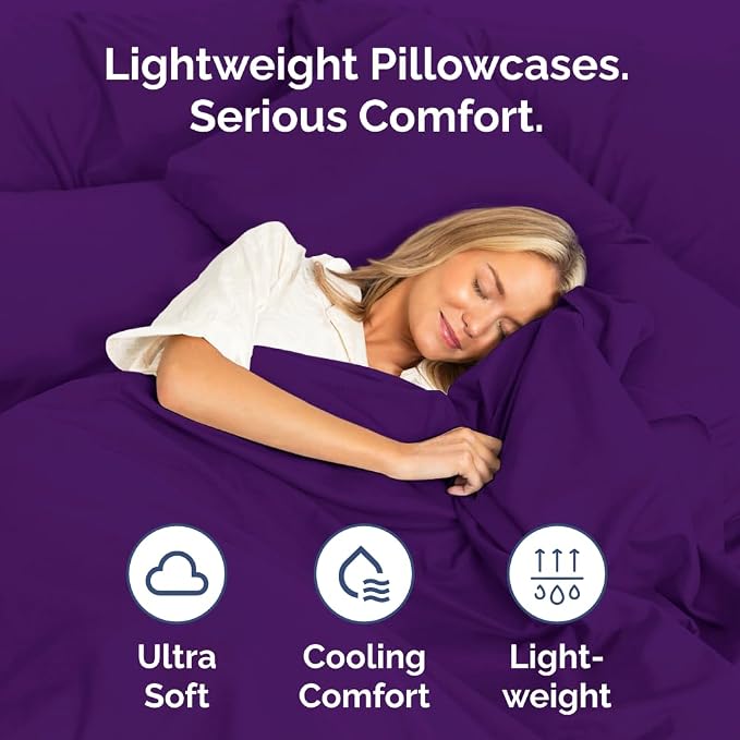 Body Pillowcases Set of 4-20x54 Long Body Pillow Case - Image 3