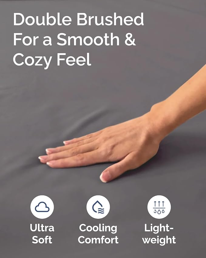 Cal King Size Fitted Bed Sheet - Image 5
