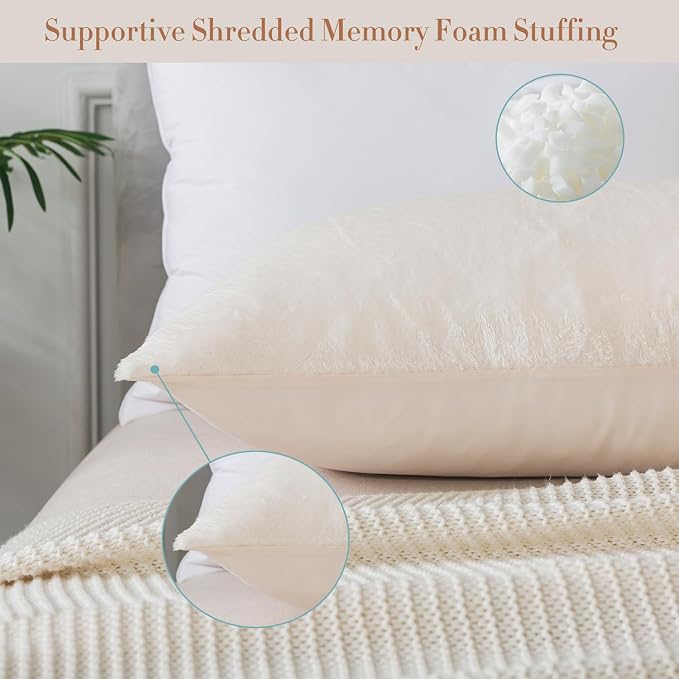 WhatsBedding Memory Foam Body Pillow - Image 4