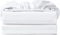 2-Pack 100% Egyptian Cotton Fitted Sheet TwinXL Size, 600 Thread Count Cotton by ZaizaiHome