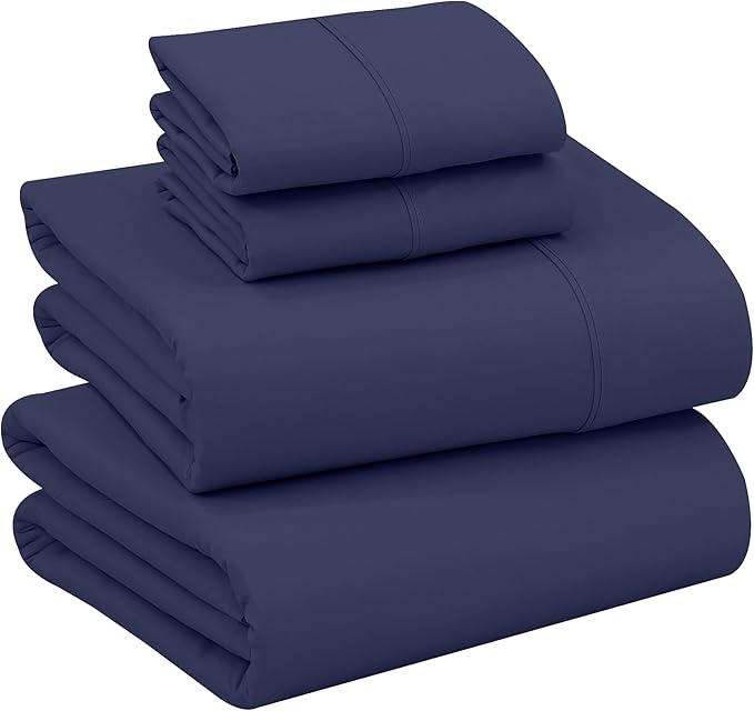 RUVANTI 100% Cotton Sheets – California King Percale Bedding, Cooling & by Ruvanti
