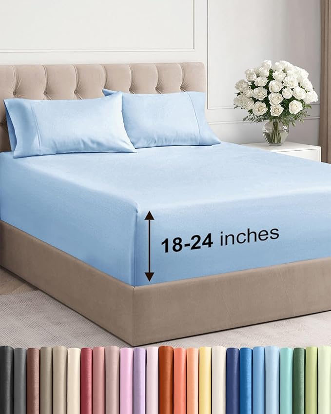 Extra Deep King Sheet Set by CGKUnlimited
