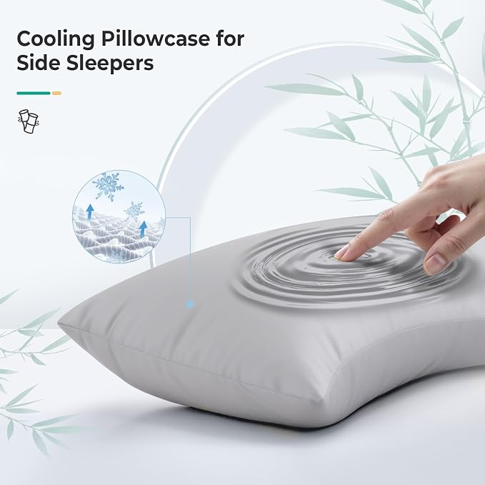 Cooling Curved King Pillow Case - Image 2