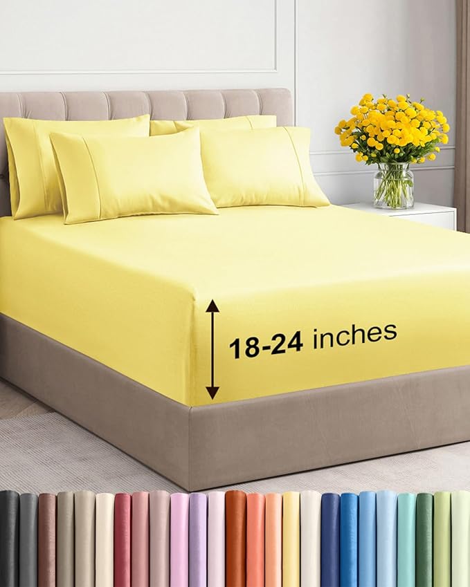 Extra Deep Queen Sheet Set by CGKUnlimited