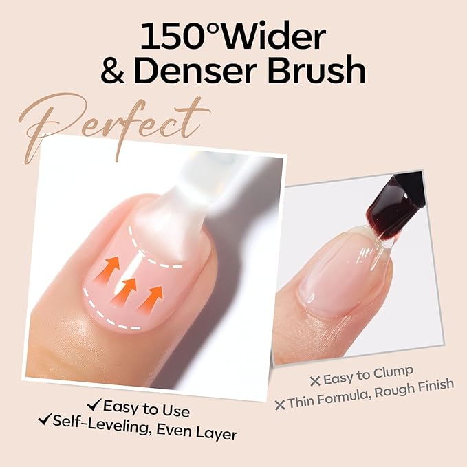 modelones 2PCS Matte Gel Top Coat Chrome Proof, Powder-Resistant No Wipe Velvet - Image 7