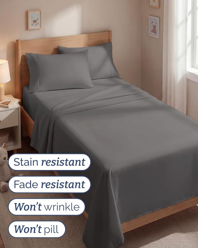Twin 4 Piece Sheet Set - Image 5