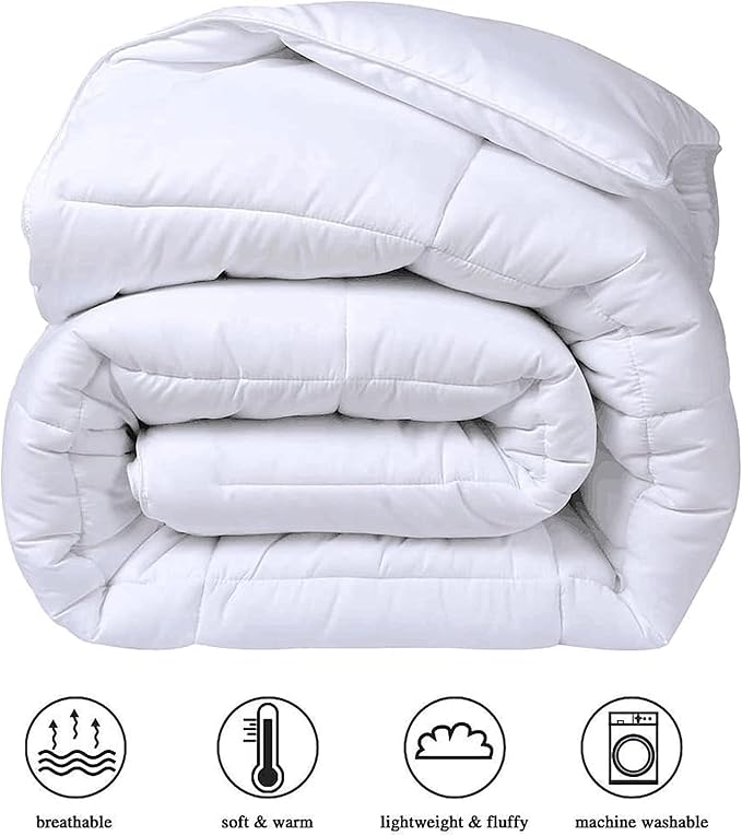 COHOME Premium Twin XL Size Cooling Comforter, All-Season Quilted Down - Image 2