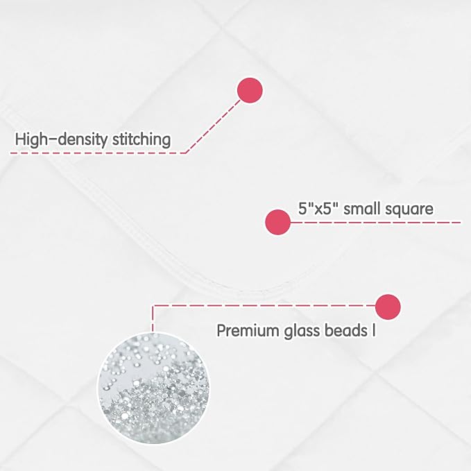 yescool Weighted Blanket Cooling Heavy Blanket - Image 4