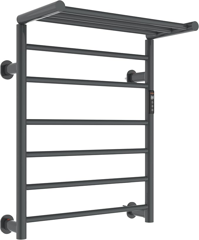 Foldable Heated Towel Rack, Dual-Zone Electric Towel Warmer Rack - Image 9