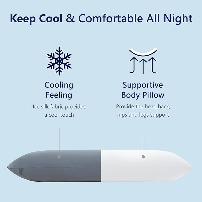 DOWNCOOL Large Body Pillow Insert - Image 4