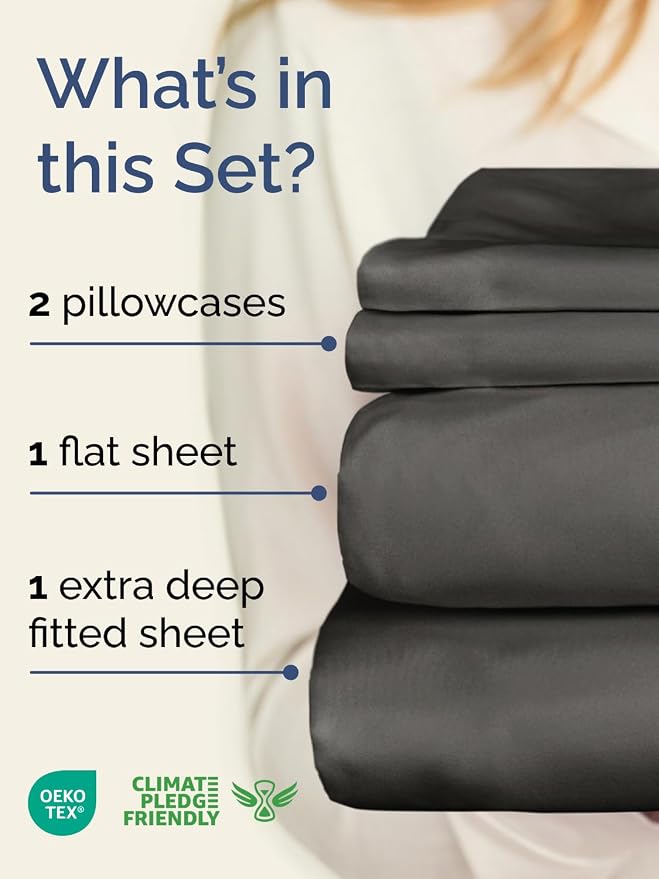 Extra Deep Twin Sheet Set - Image 2