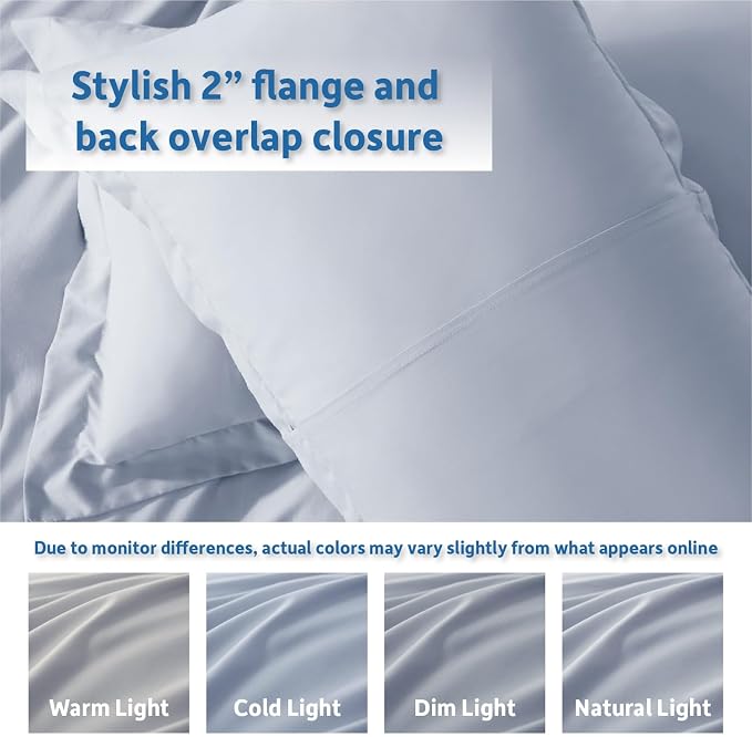 Nestl Ice Blue Duvet Cover Full Size - Image 8