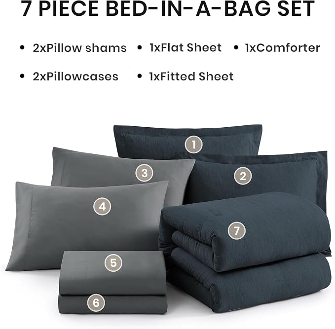 Monbix California King Comforter Set - Image 7