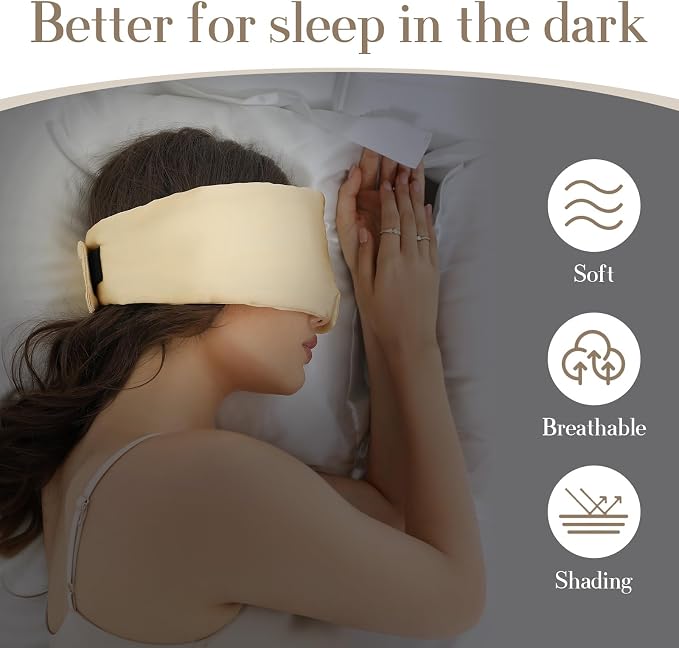 SECZIPE 100% Mulberry Silk Sleep Mask Eye Mask - Image 2