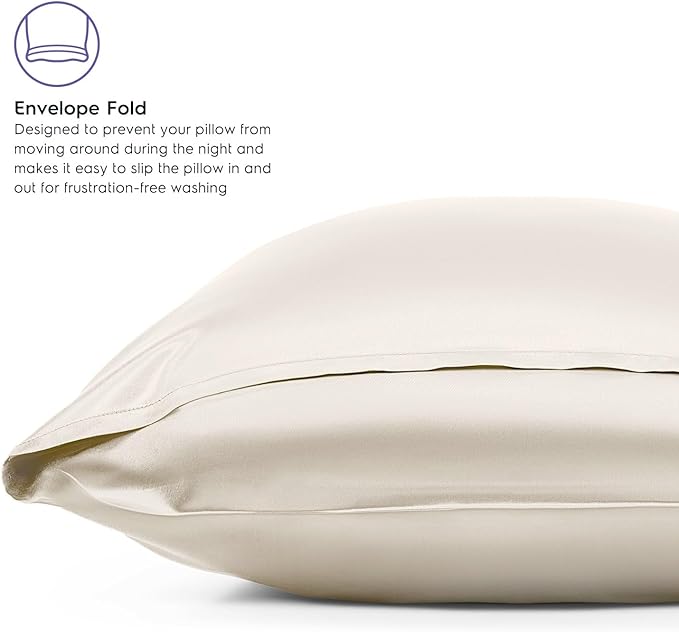Tafts Pillow Cases - 22mm 100% Pure Mulberry 6A Silk Pillowcase - Image 5
