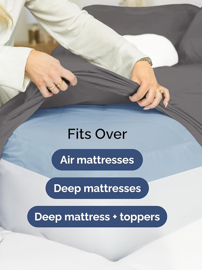 Extra Deep Twin Sheet Set - Image 6