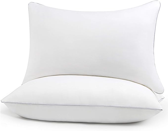 HIMOON Bed Pillows for Sleeping 2 Pack, Queen Size Cooling Pillows Set of 2 by HIMOON