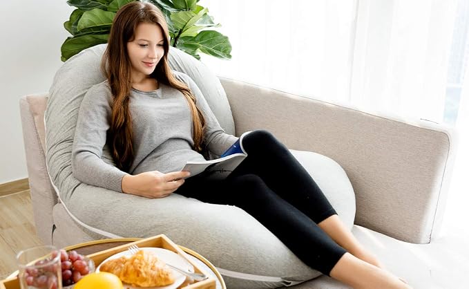 INSEN Pregnancy Pillow for Sleeping, Maternity Pillow - Image 8