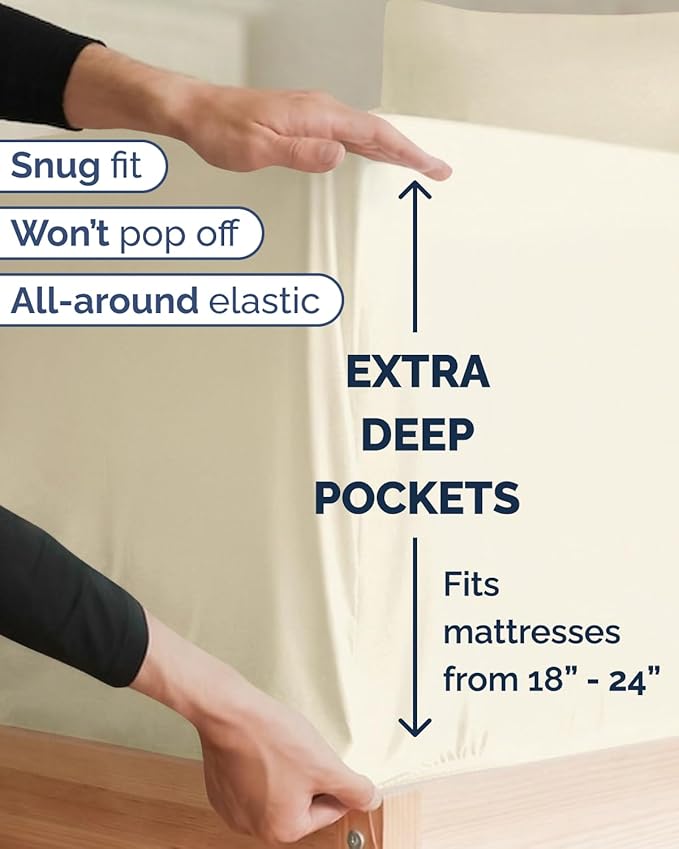 Extra Deep Twin XL Sheet Set - Image 3