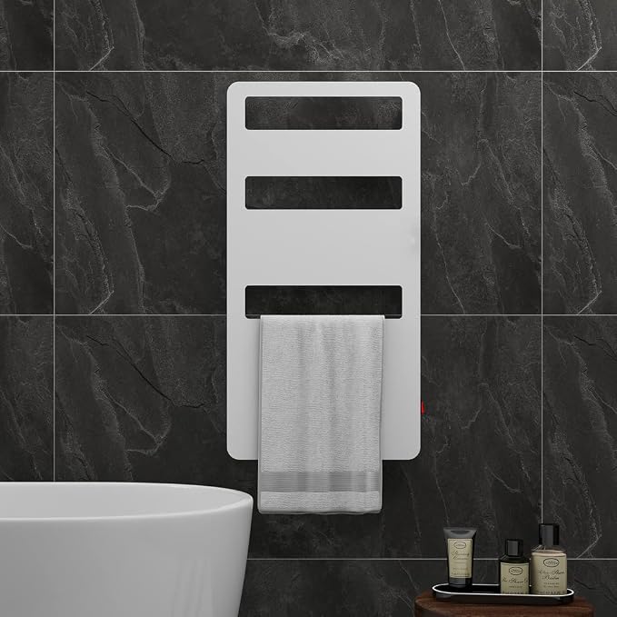 Heated Towel Rack for Bathroom, Towel Warmer Wall Mounted, Electric Towel by evokor
