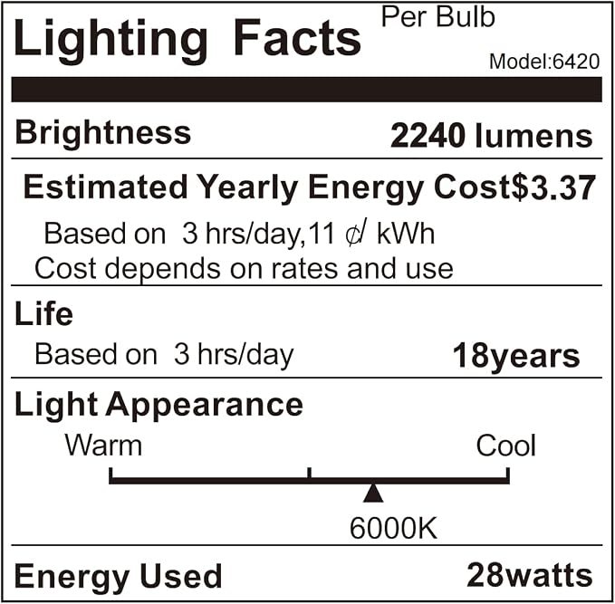 LED Bathroom Light Fixtures 28W Bath Room Lamps 40" Over The Mirror Lighting - Image 9