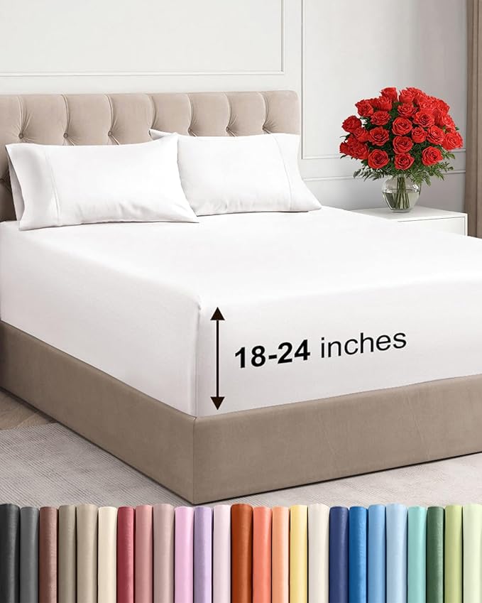 Extra Deep King Sheet Set by CGKUnlimited