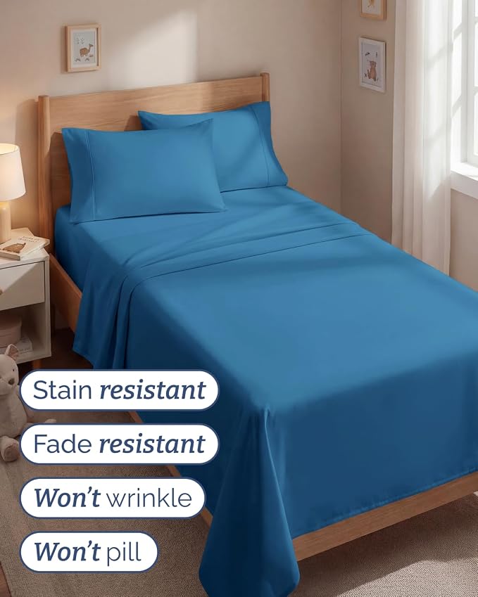 Twin 4 Piece Sheet Set - Image 5