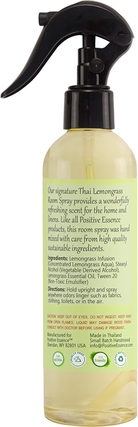 Thai Lemongrass Linen and Room Spray, Natural Air Freshener Made - Image 7