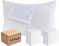 White Pillowcases Queen Size 24 Pack by Culve