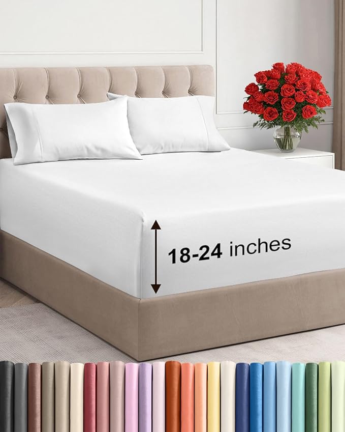 Extra Deep Queen Sheet Set by CGKUnlimited