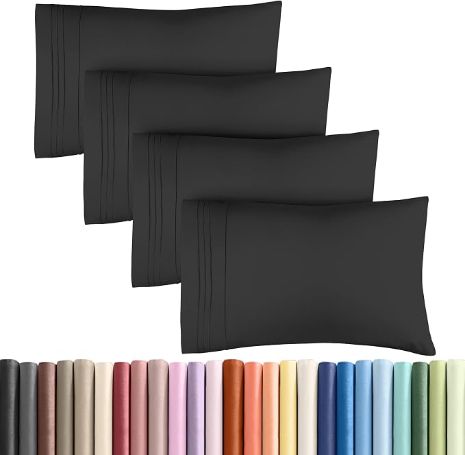King Pillow Cases Set of 4 by CGKUnlimited