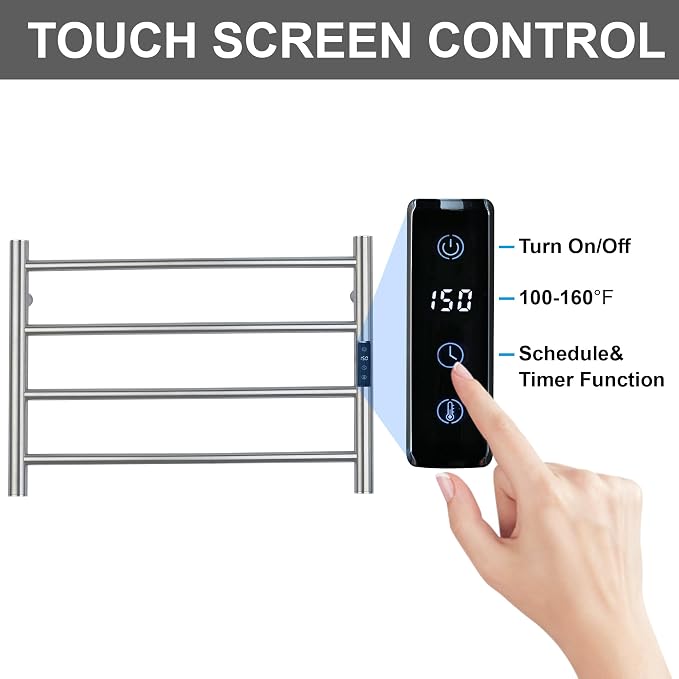 Electric Towel Rack with Voice Control - Image 6