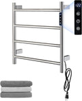 Heated Towel Racks, 4 Bars Towel Warmer Rack by TRJIKAG