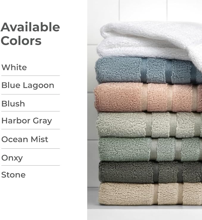 Cariloha Bath Towel | Onyx |28"x54" | Turkish Cotton & Viscose Material Blend | - Image 4