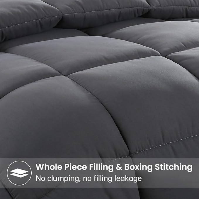 EASELAND Twin Size Down Alternative Comforter - Image 2