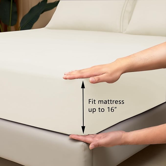 Mejoroom California King Size Sheet Set - Image 3