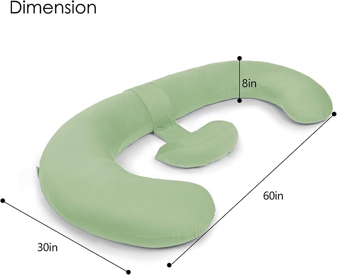 QUEEN ROSE Cooling Pregnancy Pillows - Image 6