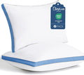 CozyLux Pillows King Size Set of 2, Soft and Supportive 3D Down Alternative Bed by CozyLux