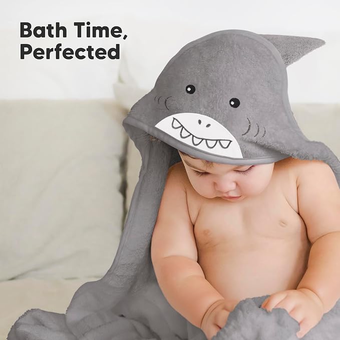 KeaBabies Hooded Baby Towel for Newborn - Image 9