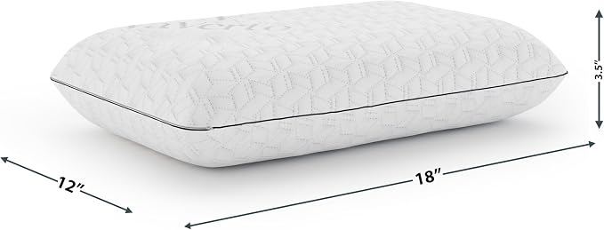 Vaverto Small Memory Foam Bed Pillow - Image 3