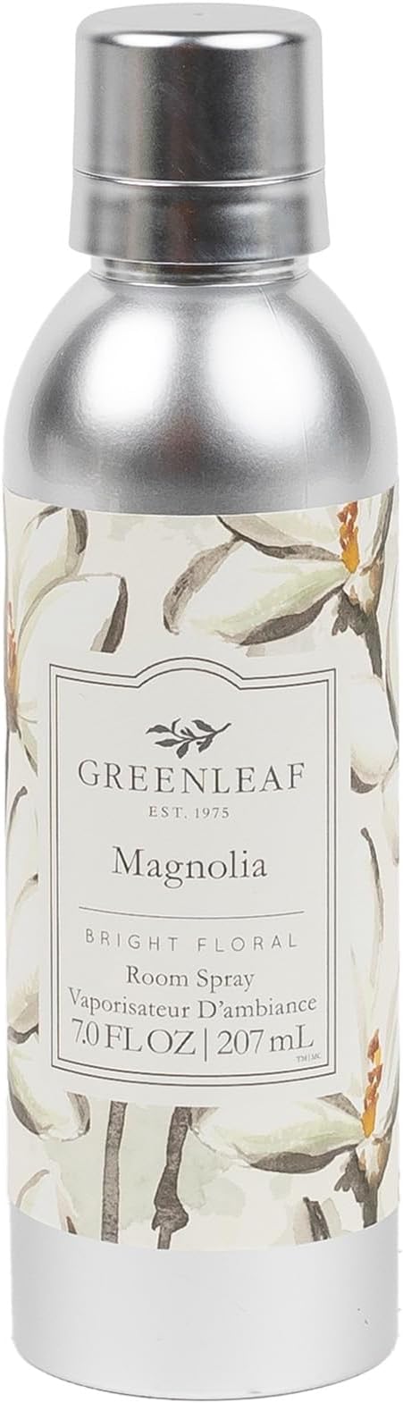 Greenleaf Gifts Magnolia Scented Room Air Freshener Spray | Non-Aerosol 7 oz by GreenleafGifts