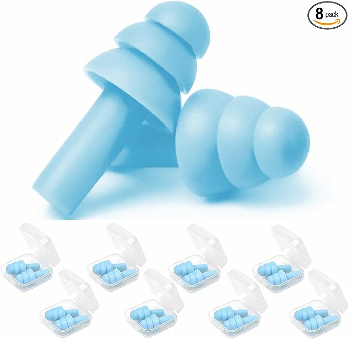Ear Plugs, Reusable Earplugs for Sleeping Noise Cancelling – Super Soft by YUNHAN+HN