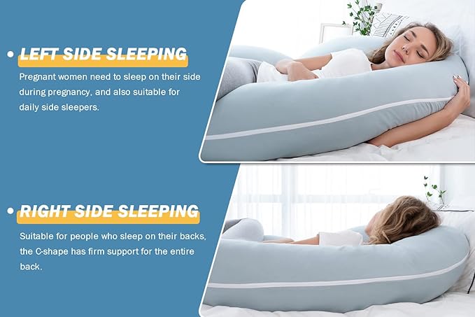 INSEN Pregnancy Pillows for Sleeping, Maternity Pillow - Image 4