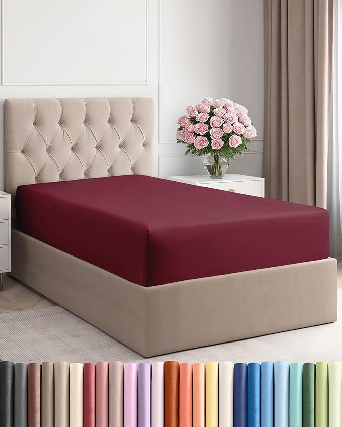 Twin Fitted Bed Sheet by CGKUnlimited