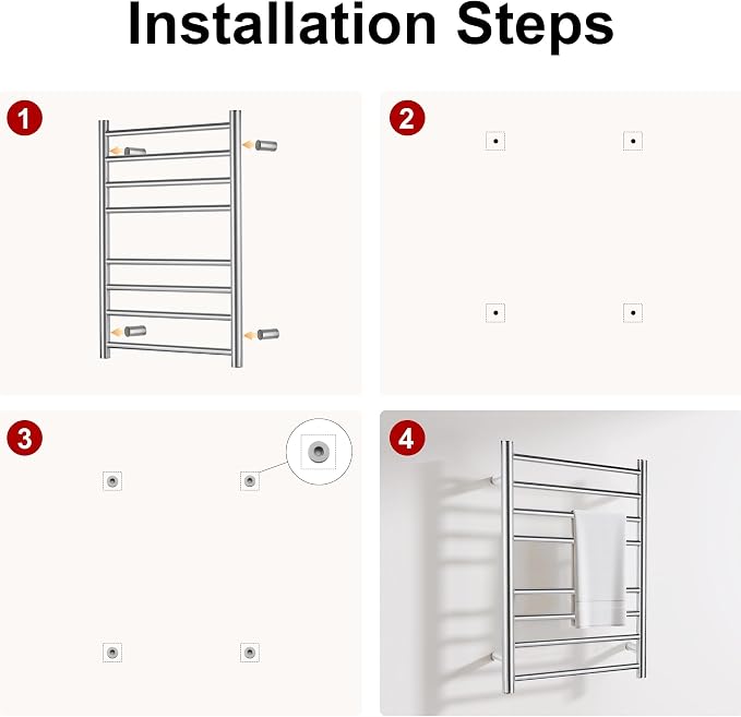 Electric Heated Towel Warmer - Image 4