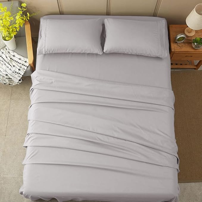 SONORO KATE Bed Sheet Set Super Soft Microfiber 1800 Thread Count Luxury - Image 8