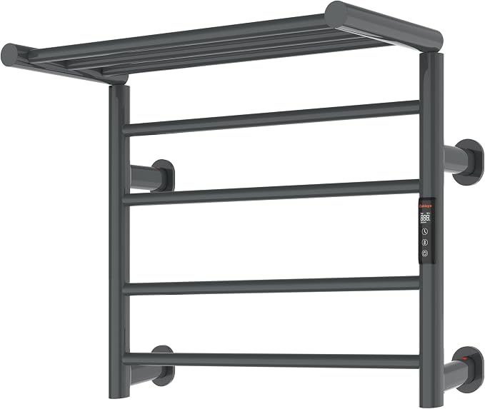 Foldable Heated Towel Rack, Dual-Zone Electric Towel Warmer Rack - Image 9
