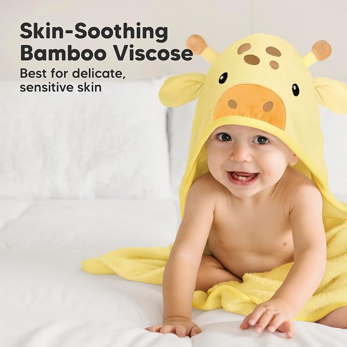 KeaBabies Hooded Baby Towel for Newborn - Image 3
