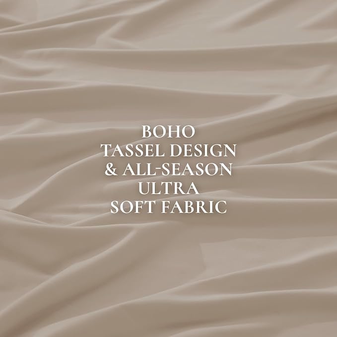 Andency California King Comforter Set Khaki - Image 7