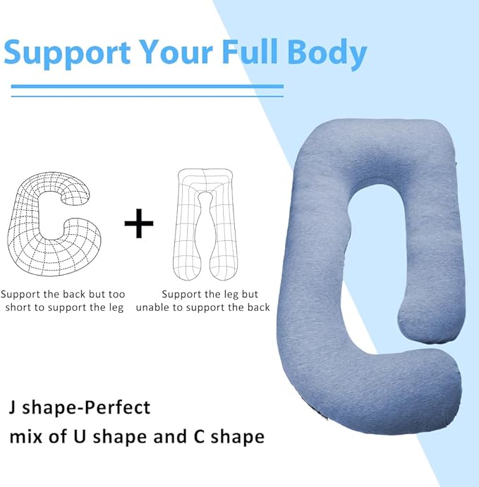 Chilling Home Pregnancy Pillow, U Shaped Pregnancy Pillows - Image 4
